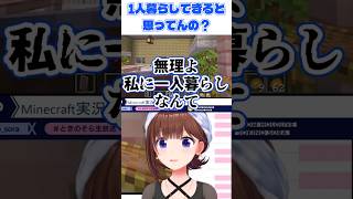 1人暮らしをする気はさらさらないそらちゃん #ホロライブ #ときのそら #vtuber #hololive