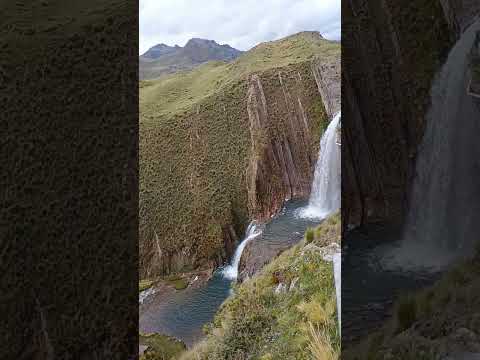 cascada d carispaccha #junin provincia de Yauli🏞️🎶