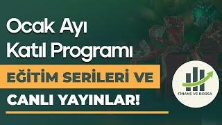 OCAK AYI KATIL PROGRAMI TANITIM | EĞİTİM SERİLERİ VE CANLI YAYINLAR!