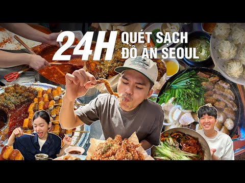 24h Quét Sạch Đồ Ăn Seul (ft. @meichan & @wowsung)