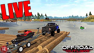 Offroad Outlaws LIVE: NEW UPDATE IS OUT!! BOATS, NEW TRUCKS, EXPENSIVE BUILDS, & MORE!