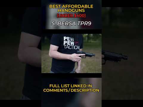 New Bersa TPR 9 Pistol Review