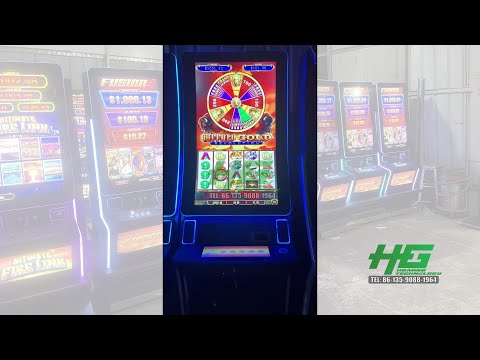 Newest 43 Inch Touch Screen Buffalo Gold Vertical Ideck Video Slot Gambling Games Machines