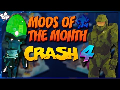 Crash 4 Mods of the Month - August | Halo, Ratchet and Clank, and MORE!