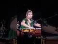Taylor Swift got sick from performing in the rain