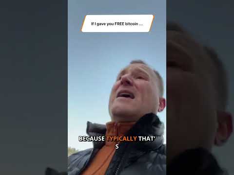 If I gave you FREE Bitcoin and you are down 20% is my strategy still working?