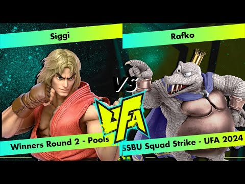 UFA 2024 SSBU - Siggi vs Rafko - Winners Round 2 - Squad Strike Pools