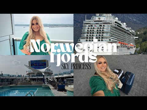 BOARDING THE SKY PRINCESS! Norwegian Fjords Cruise