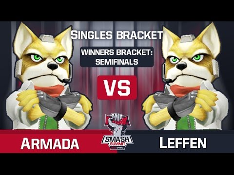 Armada vs Leffen - Melee Singles: Upper Bracket - Smash Summit Spring 2017