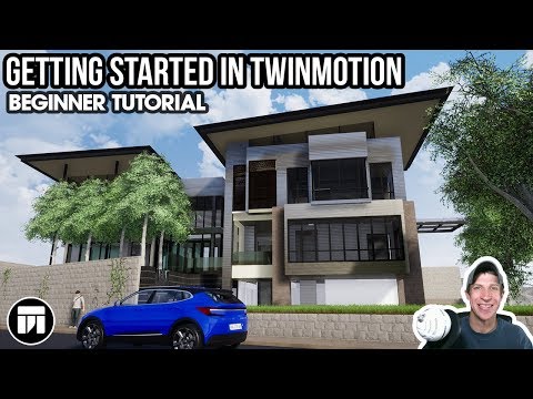 Rendering a SketchUp Model in Twinmotion - COMPLETE BEGINNER TUTORIAL