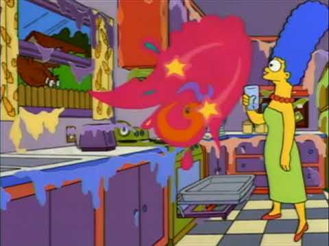 The Simpsons - The walls are melting again