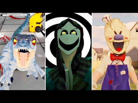 Dino Terror Vs Smiling X Corp 2 Vs Ice Scream 3