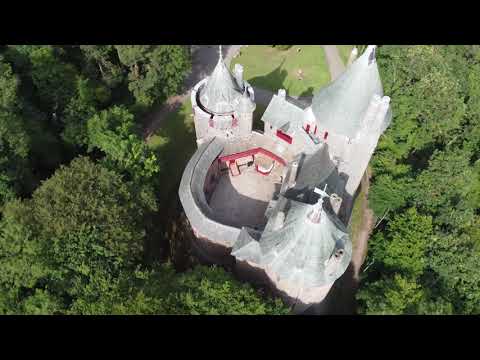 Castell Coch From Above