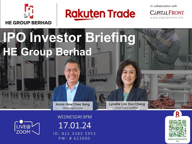 Rakuten Trade Ideas 🎯 Webinar - HE Group Berhad