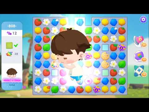 BTS Island: In the SEOM Level 808 - NO BOOSTERS GAMEPLAY 🎵 | SKILLGAMING ✔️