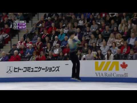 Yuzuru Hanyu 2016 Skate Canada    FS