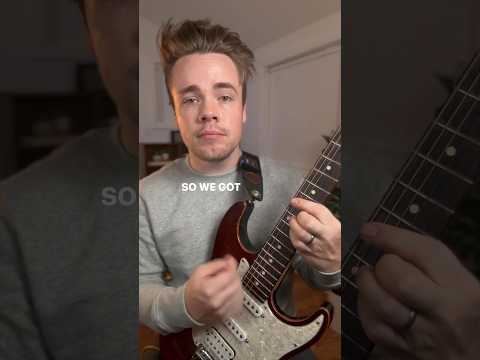 Here’s an easy way to play a funk rhythm