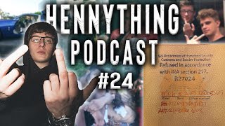 Festnahme und Einreiseverbot in die USA | HENNYTHING #24  [Podcast]