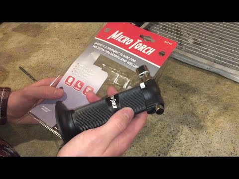 “review” butane MICRO TORCH (harbor freight)