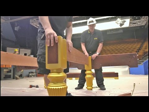 How to assemble a snooker table