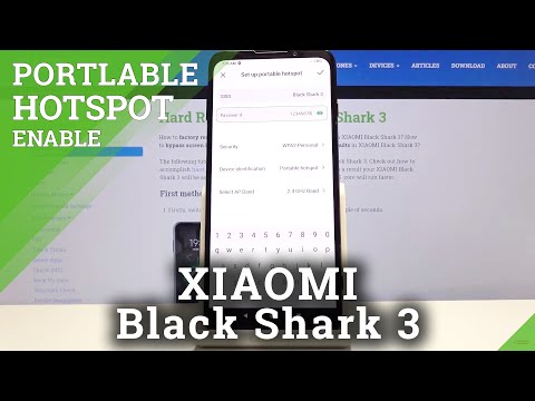 How to Enter Portable Hotspot Settings in XIAOMI Black Shark 3 – Internet Hotspot Activation
