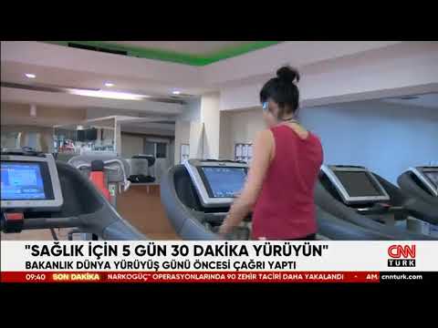 Sağlık Bakanlığı Dünya Yürüyüş Günü Öncesinde Uyarılarda Bulundu CNNTÜRK/ 30.09.2023