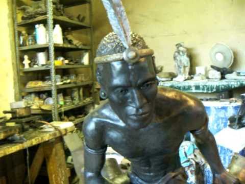 BRONZE ART AT WOODROSE FOUNDRY  SOUTH AFRICA