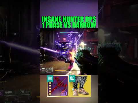 Hunter DPS Melts Harrow In One Phase! | Destiny 2