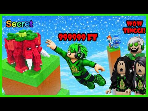 Aku Melatih Lompatanku Untuk Panjat Bukit Brainrot Tertinggi - Jump The Mountain For Brainrots