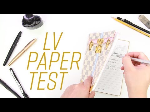 Louis Vuitton Clemence Notebook Paper Test