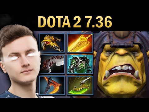Alchemist Gameplay Miracle with Radiance and 1200 GPM - Dota 7.36