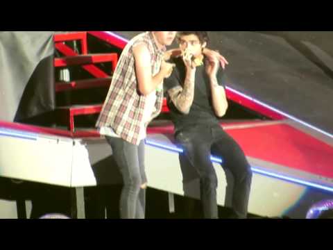 THEN & NOW - One Direction rapping The Fresh Prince