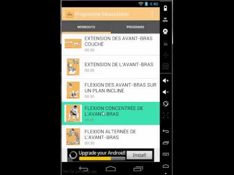 fitness program Video