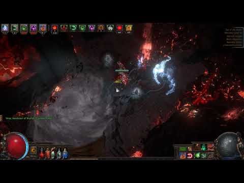 3.11 Path of Exile PoE Harvest Sirus Deathless Carrion Golem Elementalist under 3 minutes