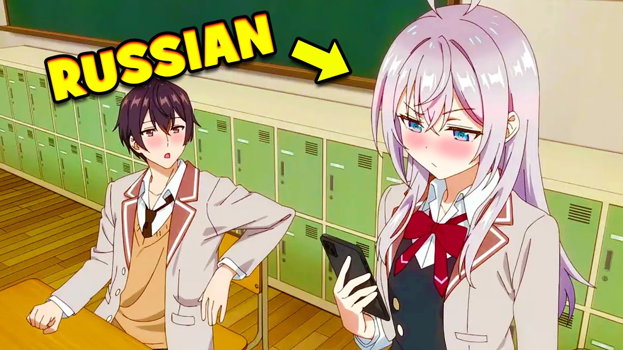 😍Virgin Loser boy,Gets A Russian Girlfriend  | Anime Recap