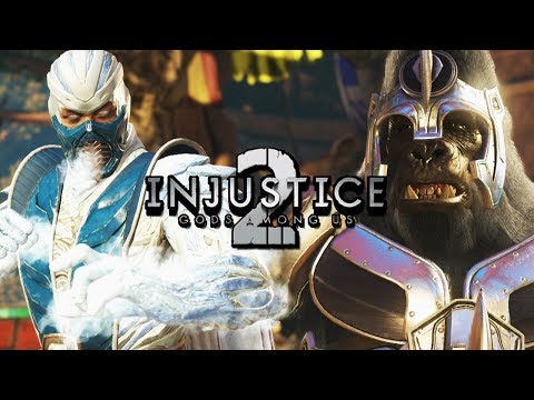 ICE GOD FIGHTS CRAZY GRODD - Sub-Zero: Injustice 2 Online Matches