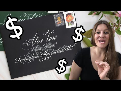 Why is Envelope Calligraphy So Expensive?