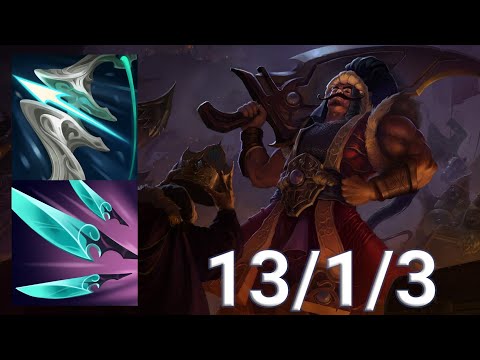 Tryndamere Mid VS Galio | Patch 13.1