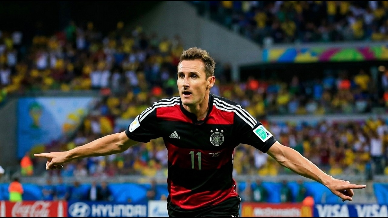 TODOS OS GOLS DE MIROSLAV KLOSE EM COPAS DO MUNDO