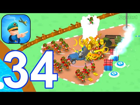 Army Commander - Gameplay Walkthrough Part 34 New Update V 2.5 God Mode (iOS, Android)