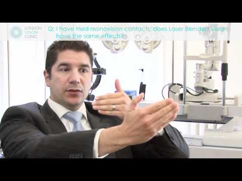 I have tried monovision contacts; does Laser Blended Vision have the same effects?