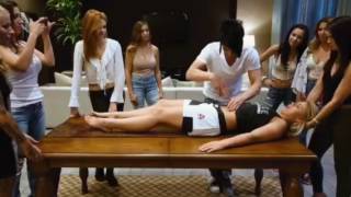 Criss Angel Rips UFC Superstar Paige VanZant In Two using psychic surgery!
