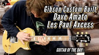 Video thumbnail for Gibson Custom Built Dave Amato Les Paul Axcess | Guitar of the Day by Normans Rare Guitars