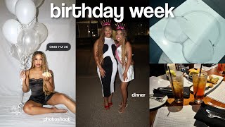 MY 20TH BIRTHDAY VLOG | photoshoot prep, birthday gifts, going out for dinner, cancer szn