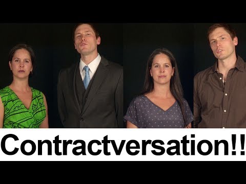 Contractversation -- Going to Starbucks -- American English Pronunciation