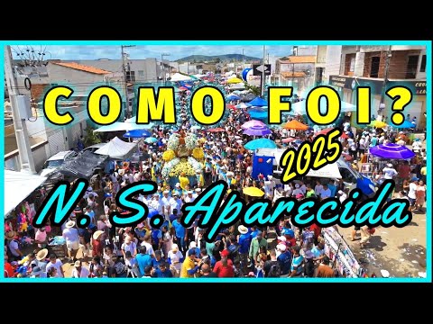 É MUITA GENTE ROMARIA 12 DE OUTUBRO NOSSA SENHORA APARECIDA SERGIPE FESTA DE NOSSA SENHORA APARECIDA