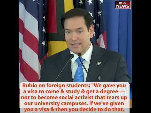 Rubio: 'We Gave You a Visa to Study, Not Become a Social Activist'; Rep. Gill Exposes NPR's 'Genderqueer Dinosaurs' and 'Fatphobia'