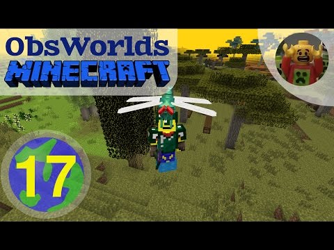 Jim Plays ObsWorlds Minecraft E17 - Road to Insectopia