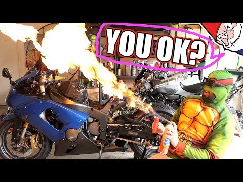 ZX-6R Build - LETS GET STARTED
