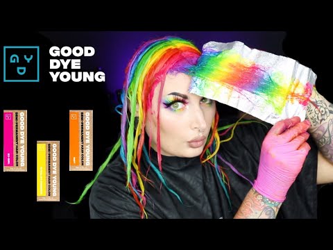 Trying Good Dye Young Hair Dye....